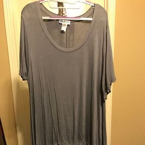 NWOT Canari Soft Grey SS Tunic 3X